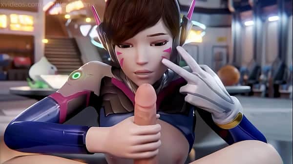 Overwatch Dva Blowjob 1080 60fps
