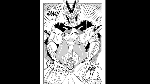 Cell ataca buceta de apresentadora – Dragon Ball Z parody