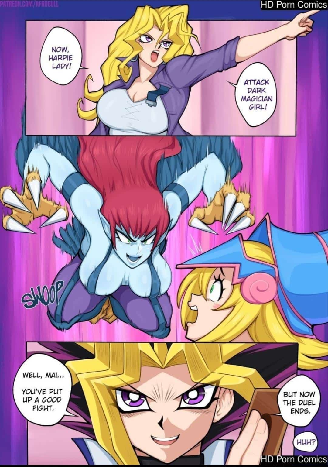 Anime Porn Dark Magician Girl - Dark Magician Girl (Afrobull) - XYZ Porn Comics