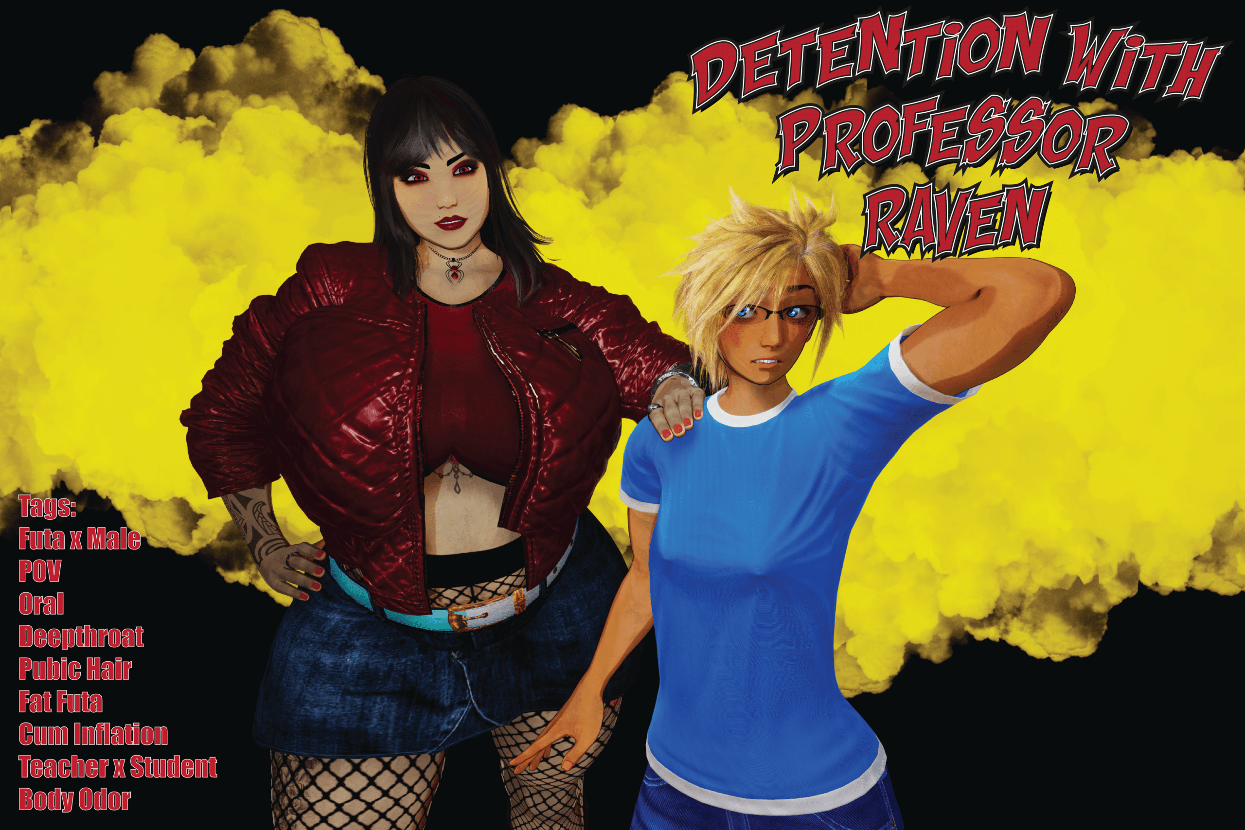 Fummunity Comix Shortz: Public Release of “Detention with Professor Raven.”  – XYZ Porn Comics