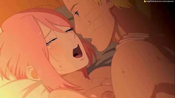 Naruto and Sakura have sex in animation | HD Porn