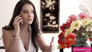 Lovely teen lesbian girl seduced by mature friend – Mindi Mink, Gia Paige