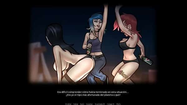 Summertime Saga Cap 52 – jugando verdad o reto con 3 chicas sexys