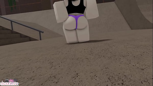 KORAXLUST RR34 – Emo girl flashes you in a skatepark then rides you