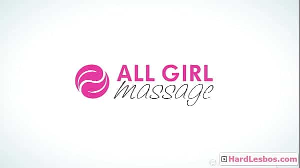 Sexy busty blonde client enjoy ass massage from naughty bog boobed masseuse (Bella Rolland, Lexi Luna)