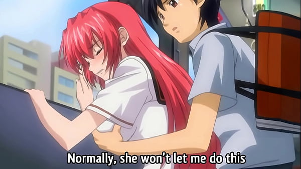 Hentai – Touching my Busty Step Sister in the Train [Subtitled]
