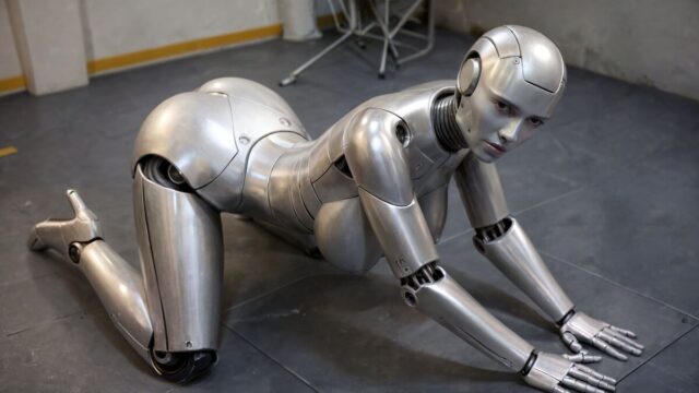 Most Advanced Sex Bot Gets Her Artificial Pussy Filled With Cum POV AI Porn