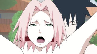SASUKE AND SAKURA FUCKING BUTTERFLY POSITION (NARUTO HENTAI)