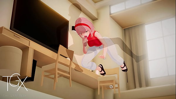Anime Hentai Game Gaming Sakura Haruno ntr sex in various positionsand Blowjob Naruto