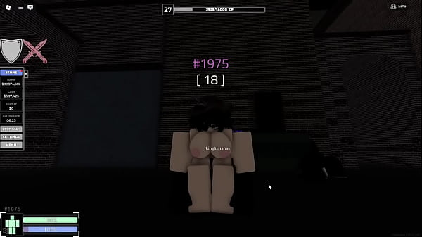 Roblox, quickie in alleyway