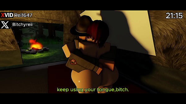 Got caught for illegal camping by forest ranger – Roblox Porn