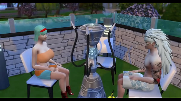 Naruto Hentai Episodio 55 Madara fue a la piscina y se consigue a una de sus amigas masturbandose le dice que la puede ayudar dandole duro por el culo