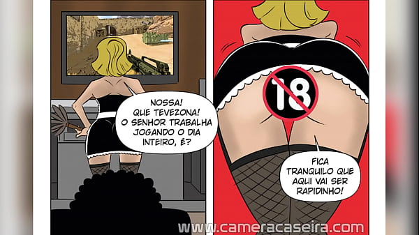 Bico de Faxineira – HQ Pornô