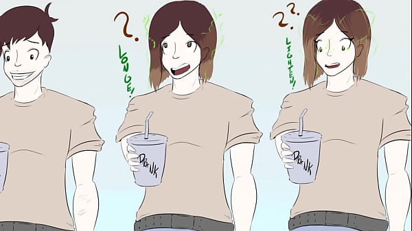 MTD TG transformation Comic (Breast expansion, feminization, big boobs)