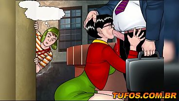 Chavitoon do site Tufos, em um quadrinho pornô excitante!