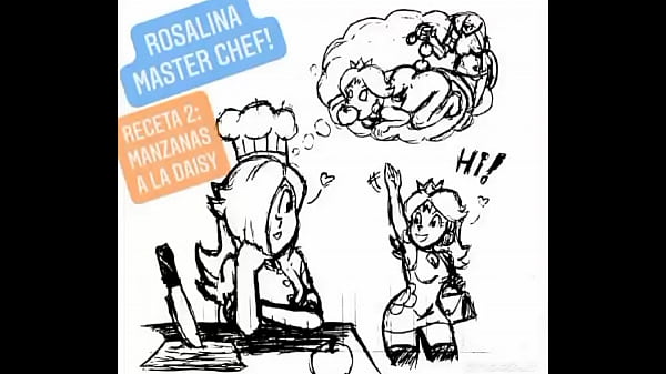 rosalina chef mini comic 2 manzanas a la daisy