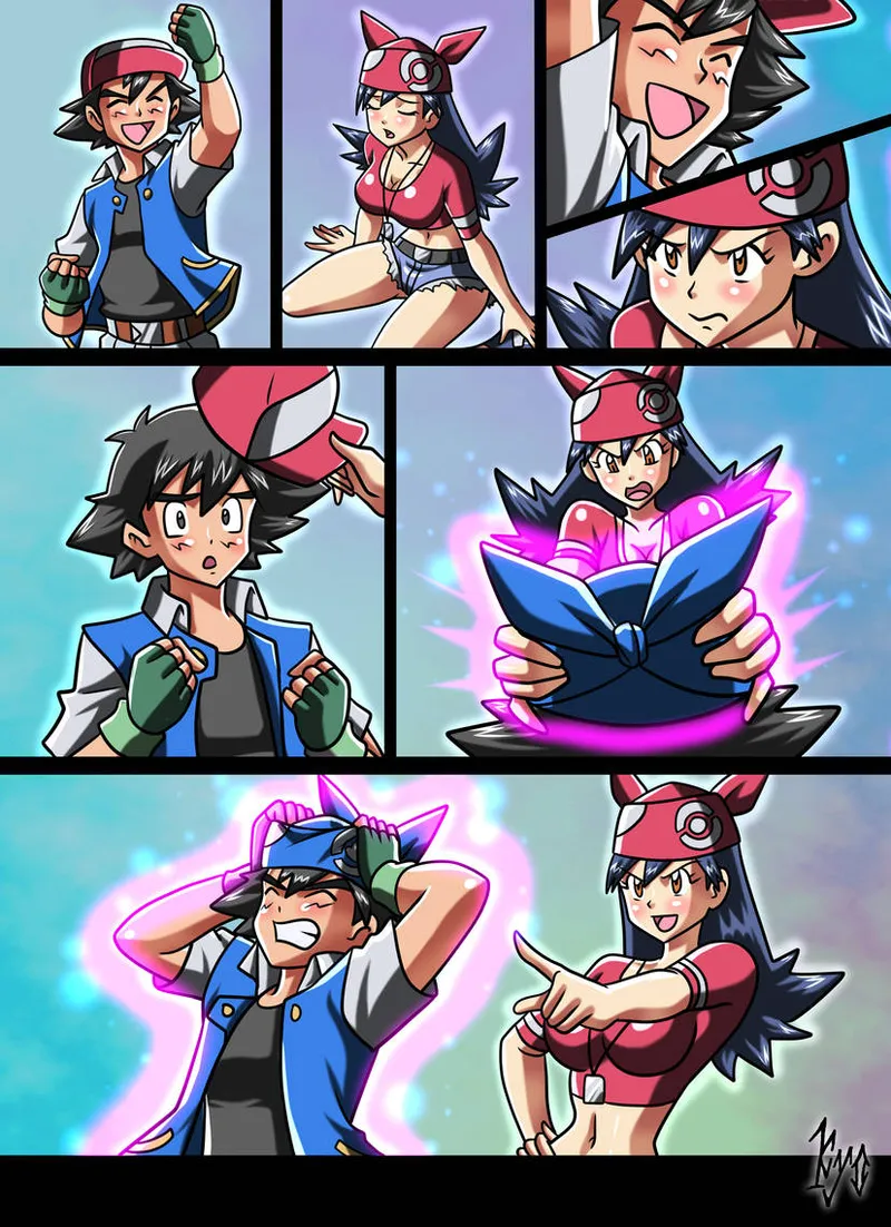 Ash Lisa’s Twin Sister comic porn
