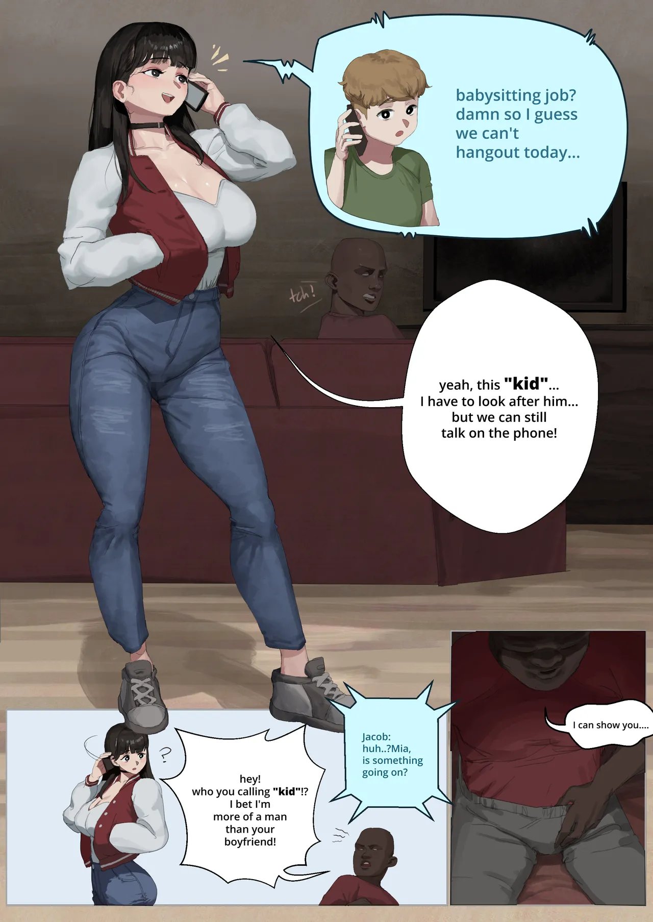 College GF NTR comic porn1