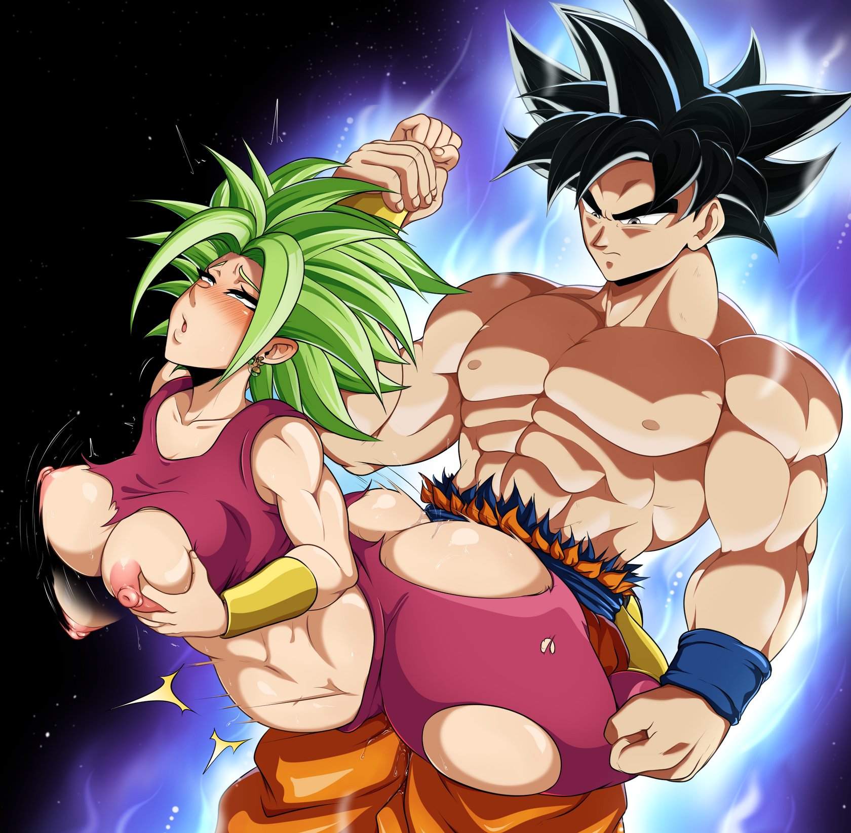 Kefla Destroyed By Goku comic porn
