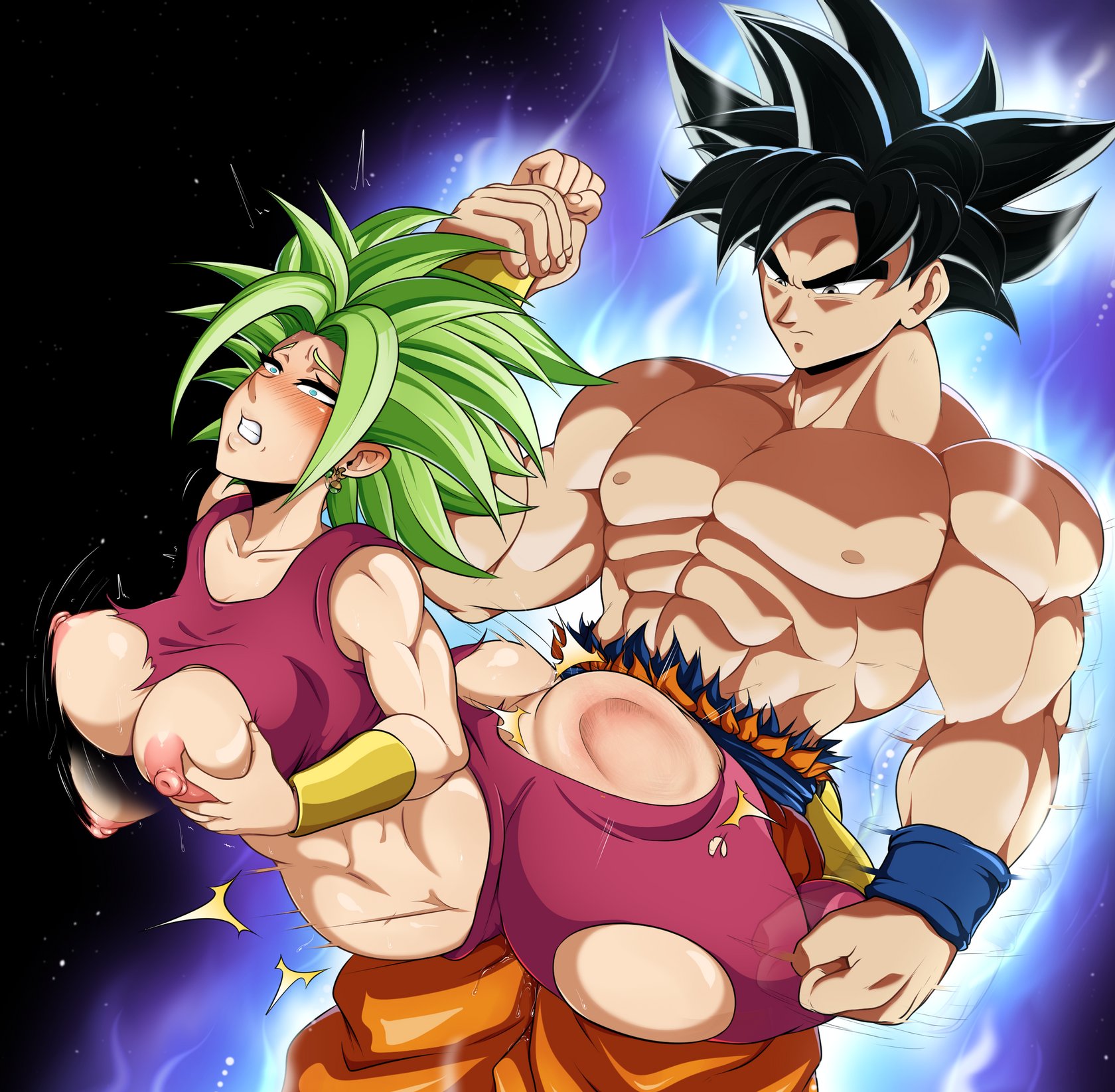 Kefla Destroyed By Goku comic porn2