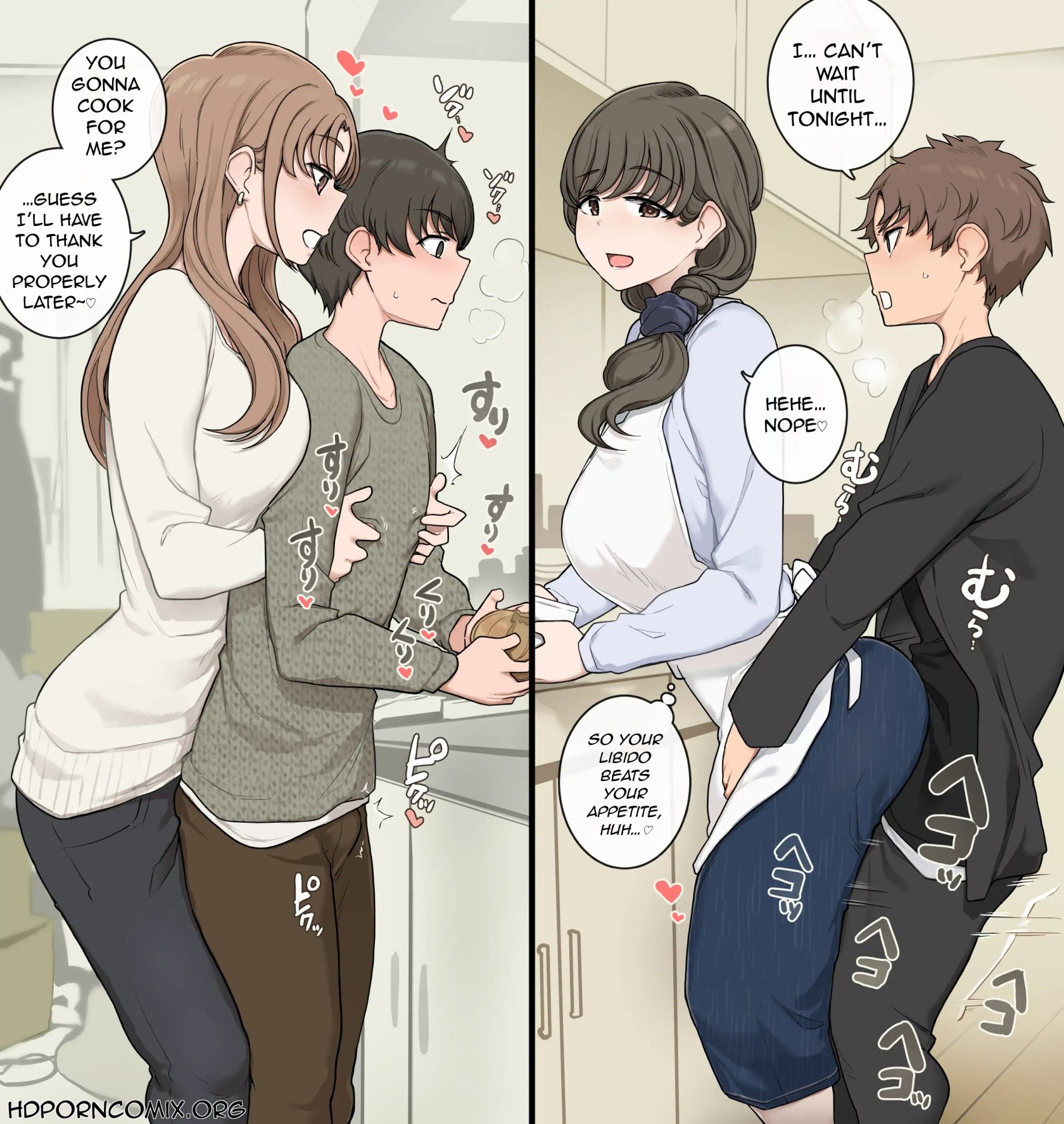 Letting Eachother Stay Over In Our Big Sisters Rooms comic porn2