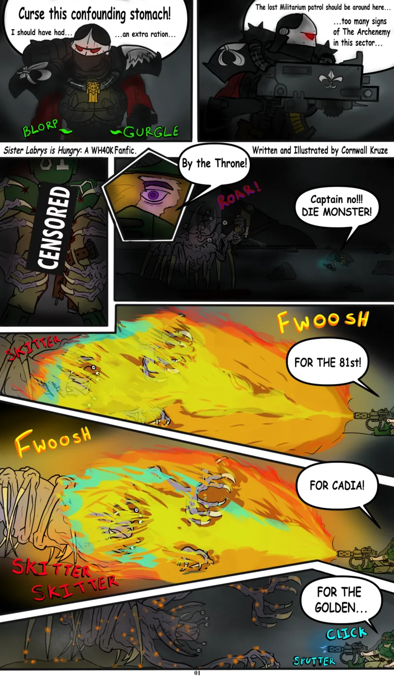 Sister Labrys Hungers comic porn