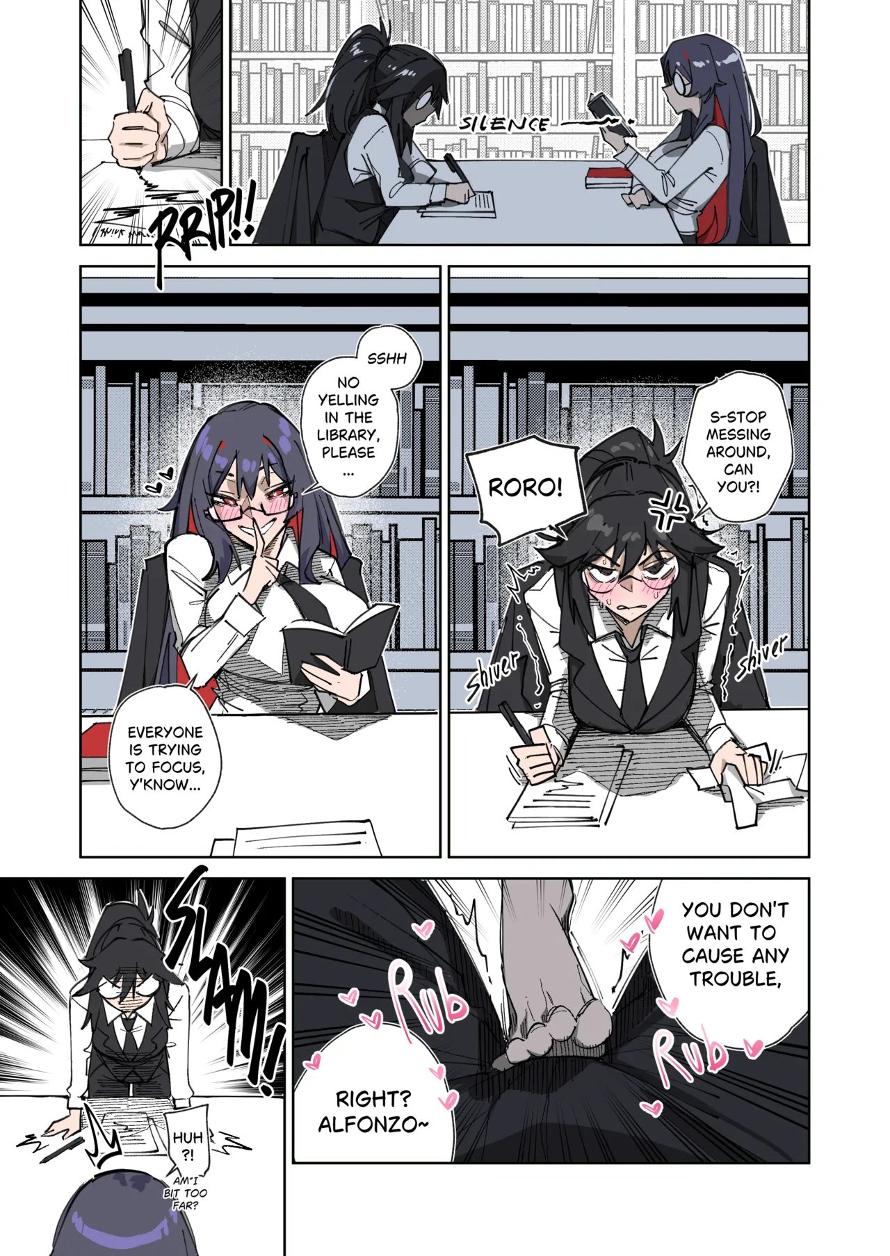 [ohkohaku] L&D: Behind The Books comic porn