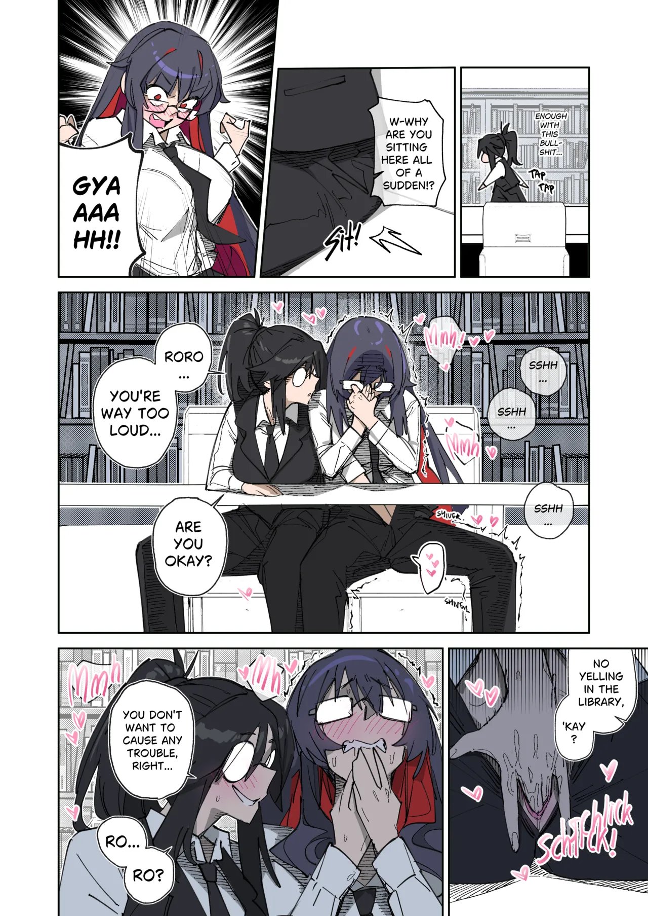 ohkohaku LD Behind The Books comic porn3