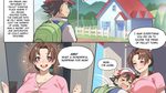 Ash & Delia comic porn