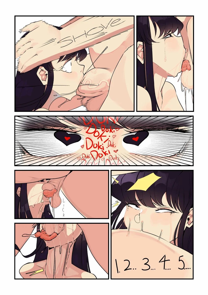 Cute little Asian slut Komi falls in love with sucking a fat white cock for the first time – Full Comic comic porn5