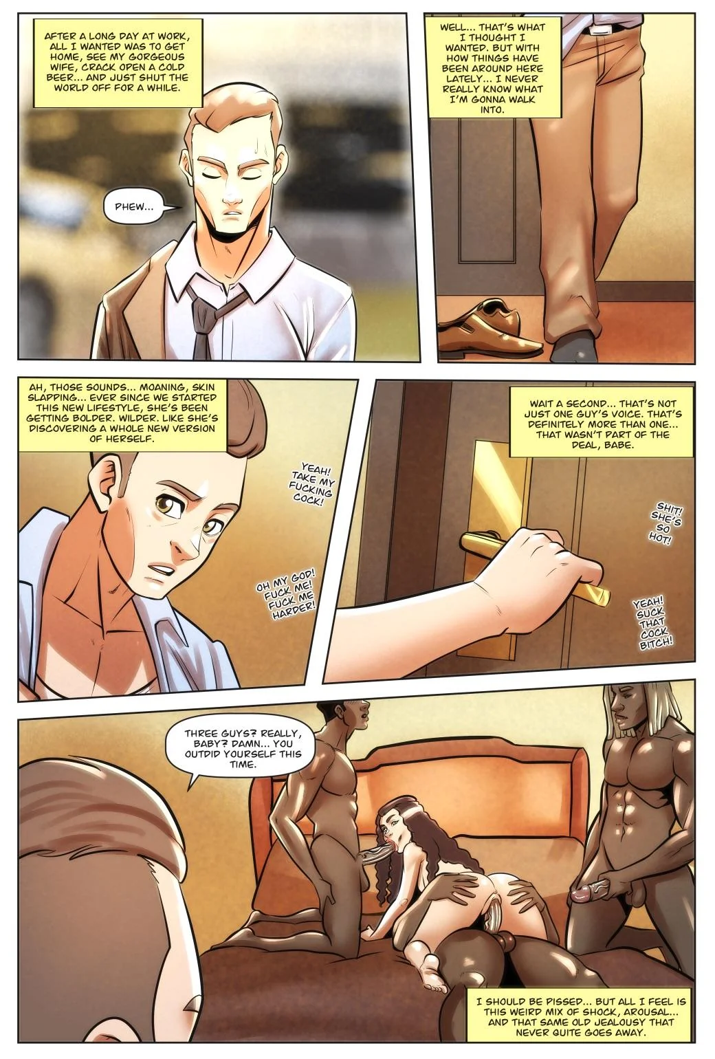 Entertainment after the job xyz porn comic1