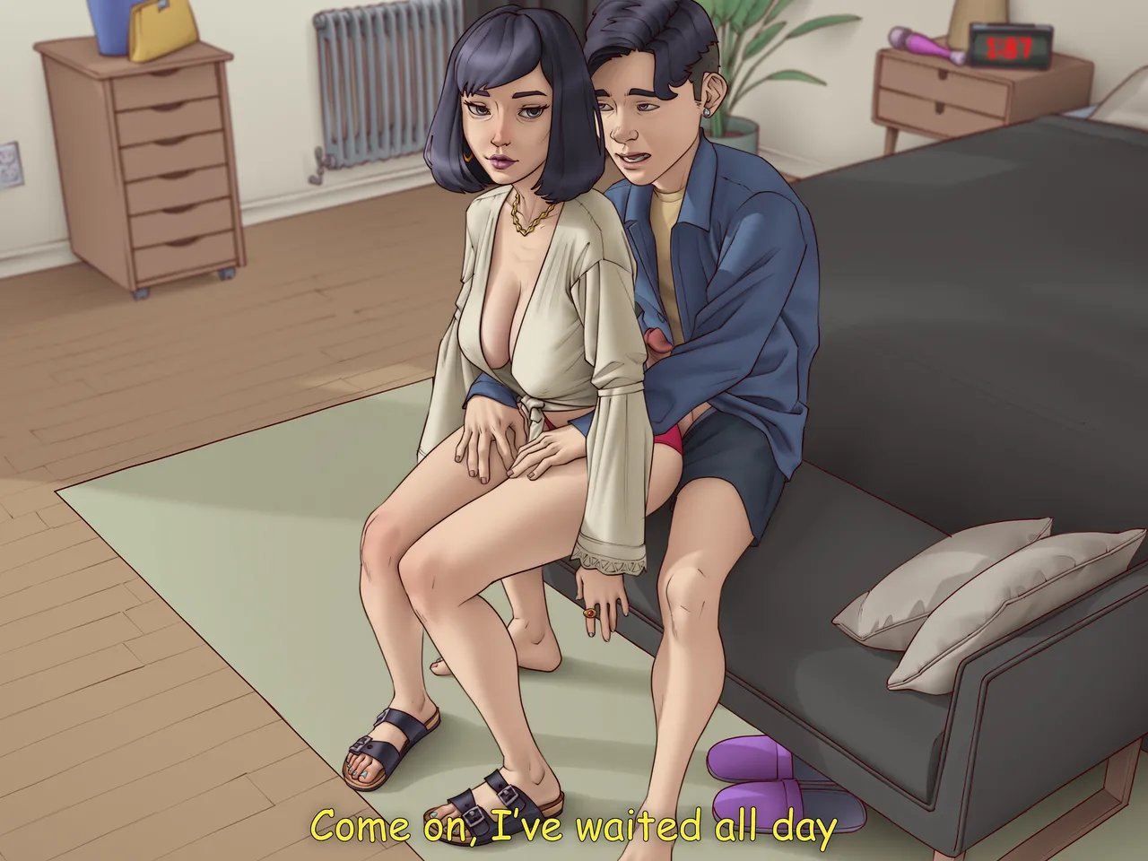 Hana & Ken comic porn