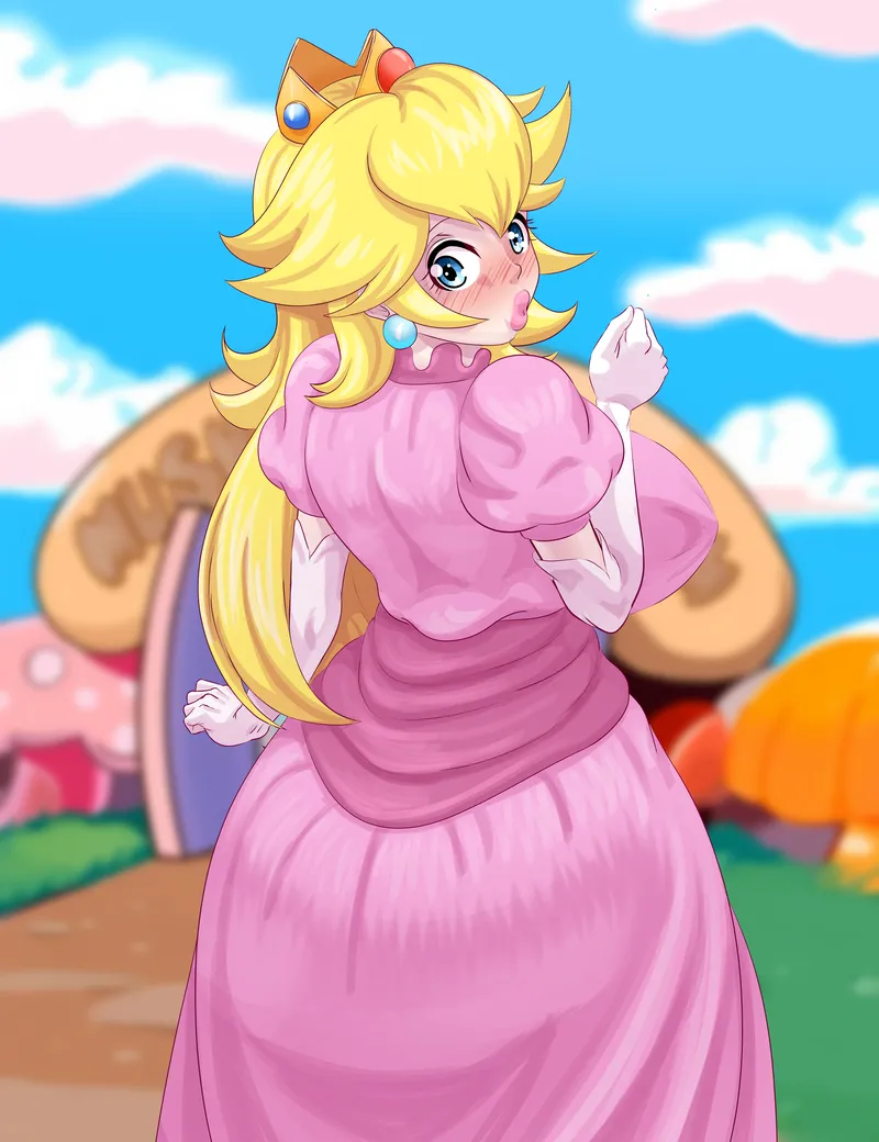 Princess Peach x The Mario Brothers comic porn