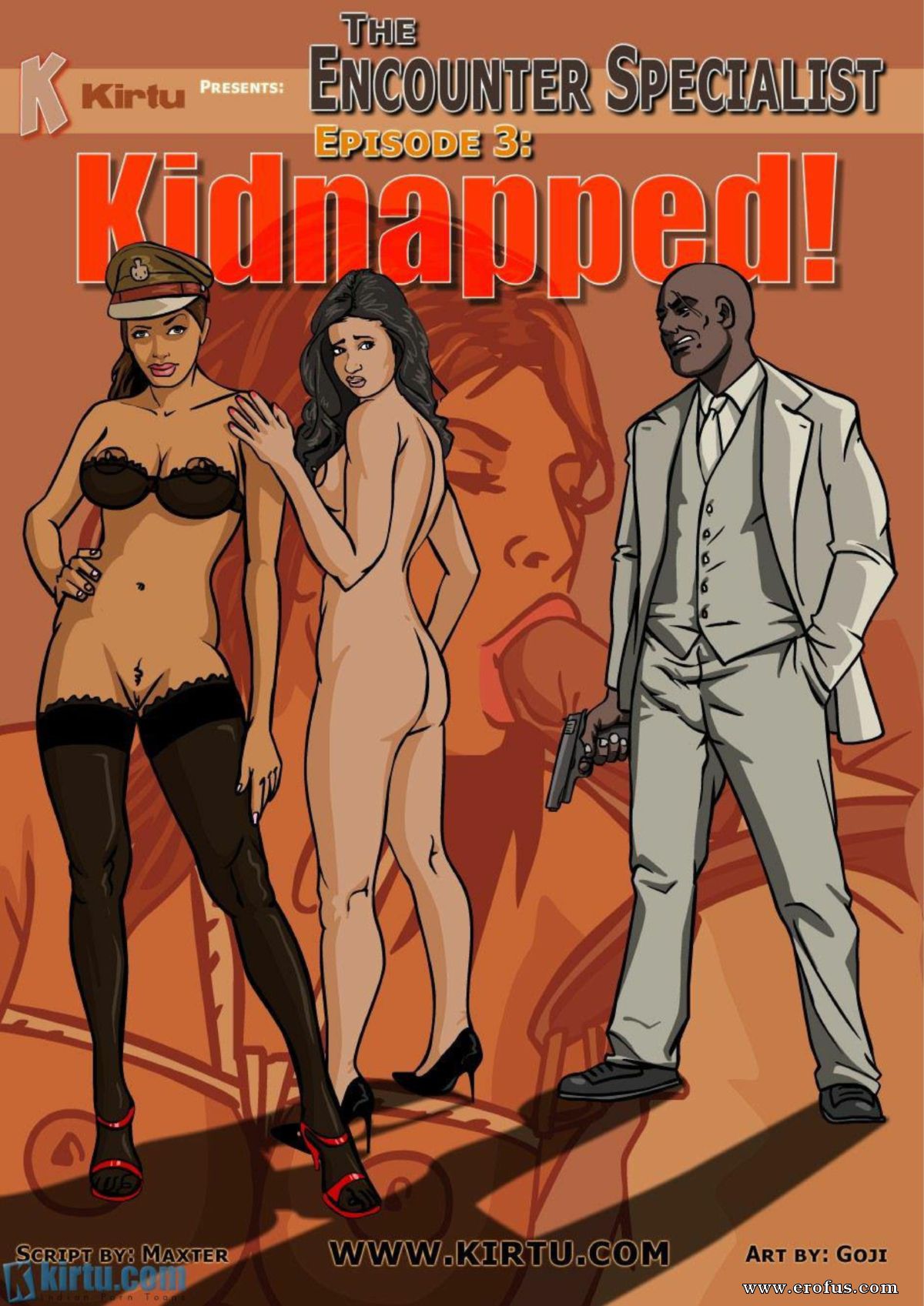 Priya Rao – The Encounter Specialist Kidnapped | Indian Porn Comic