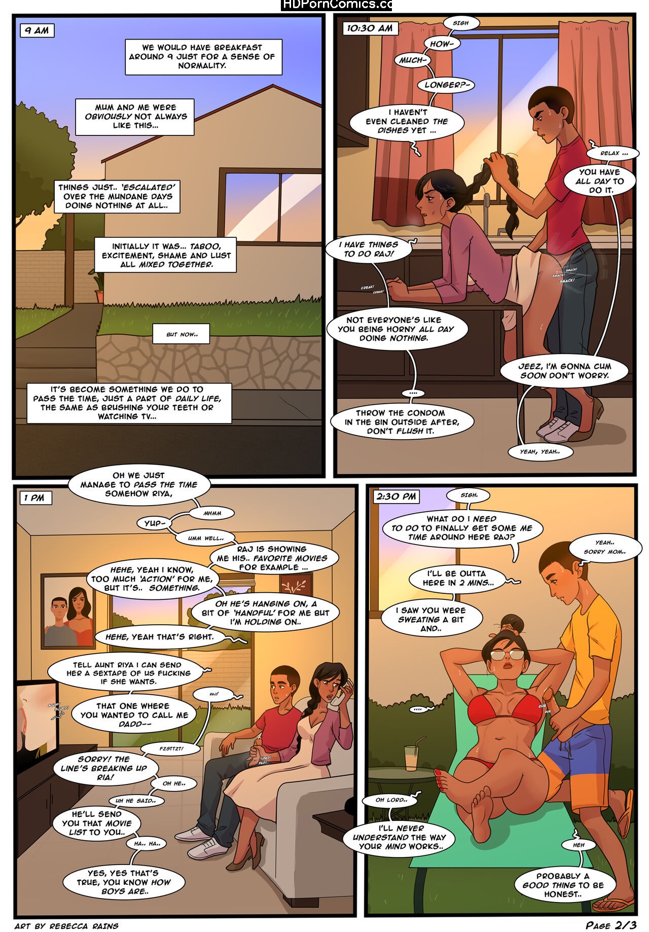 Quarantine Life comic porn2
