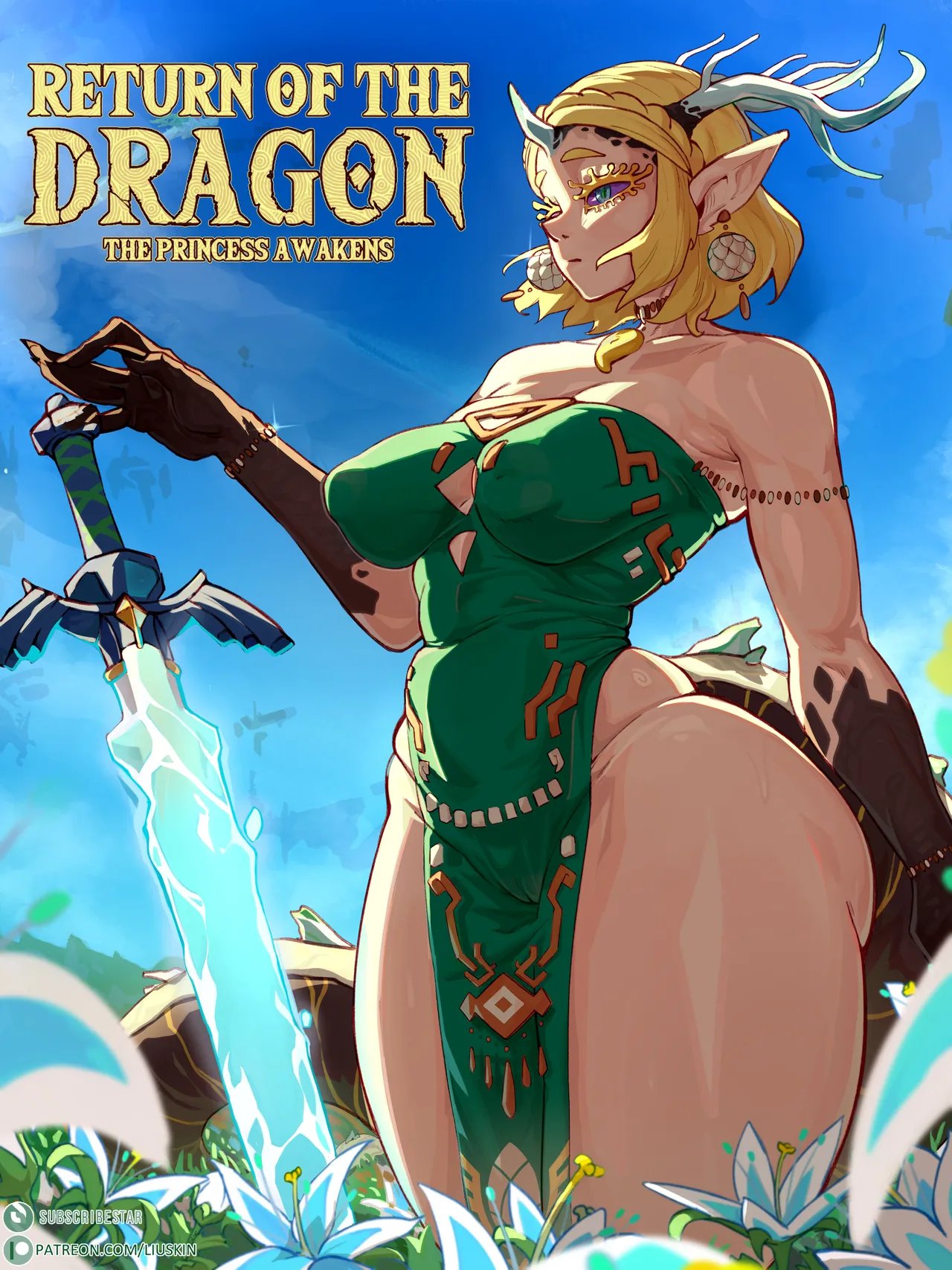 Return of the Dragon: The Princess Awakens comic porn