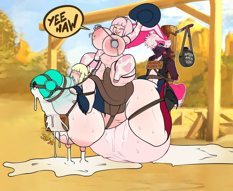 Riding Pink comic porn7