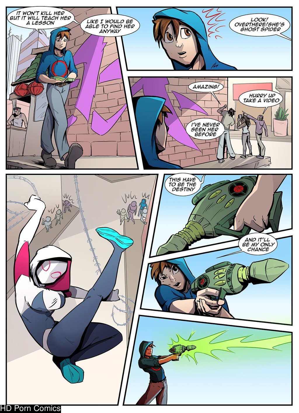 Spider Gwen Swap Bodies comic porn2