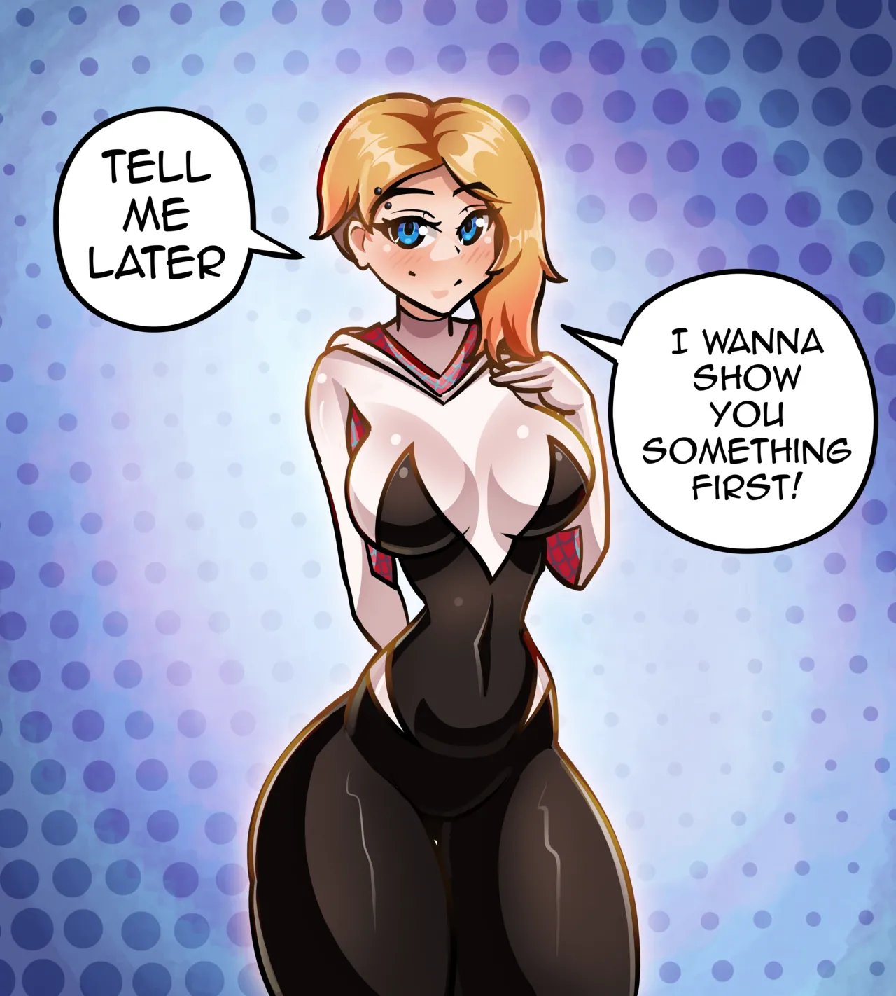 Spider Gwen fucks the Spiderverse comic porn7