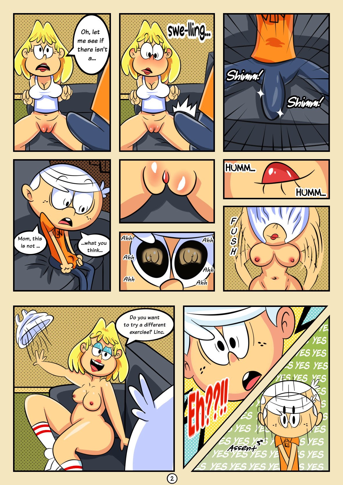 TLH Rita and Lincolns Exercise comic porn2