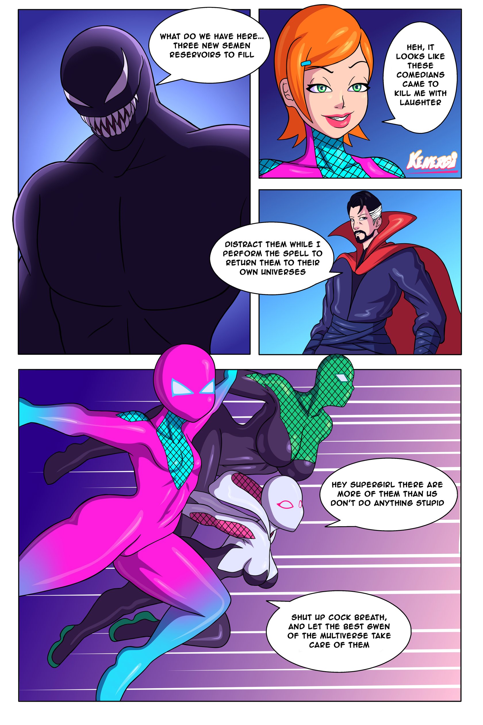 The Spider Gwens comic porn6