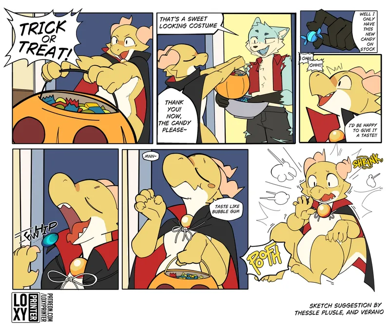 Trick N’ Treat comic porn