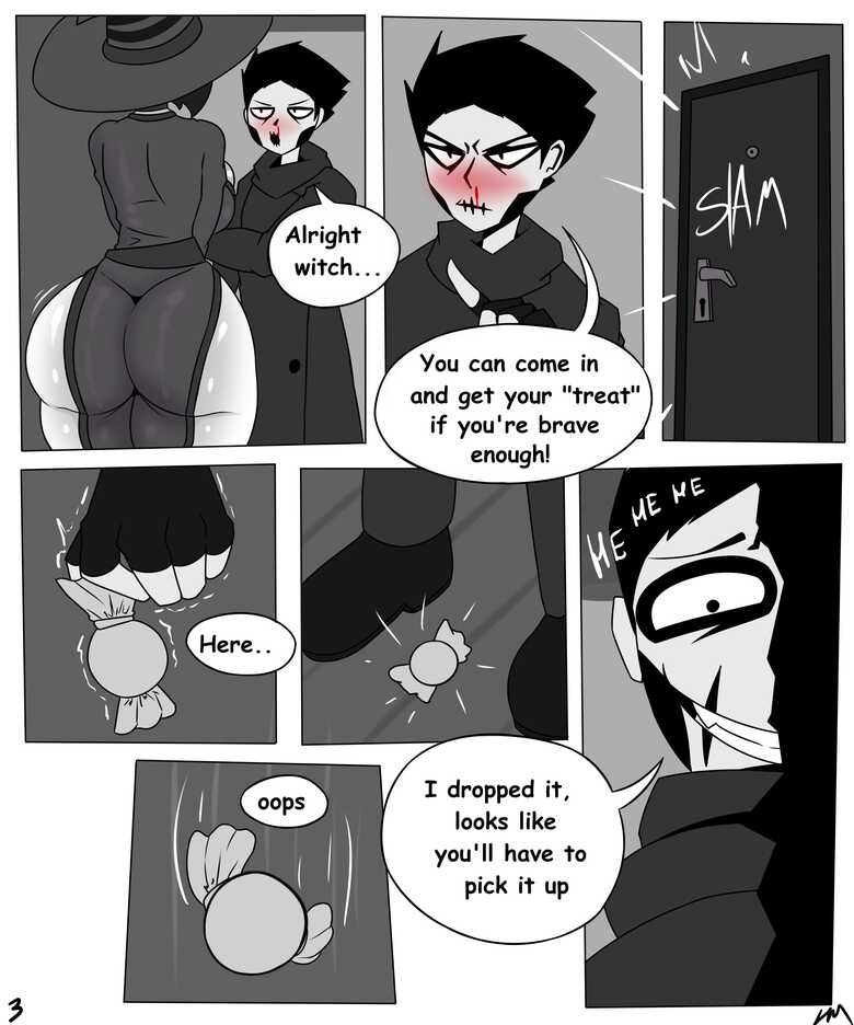 Trick Or Treat With Ellie comic porn3