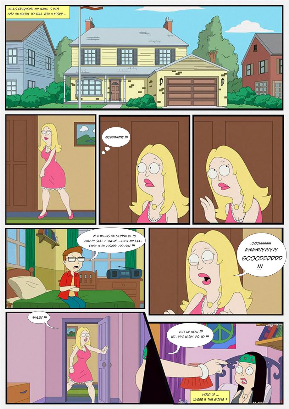 American Family Fun – american dad comic porn