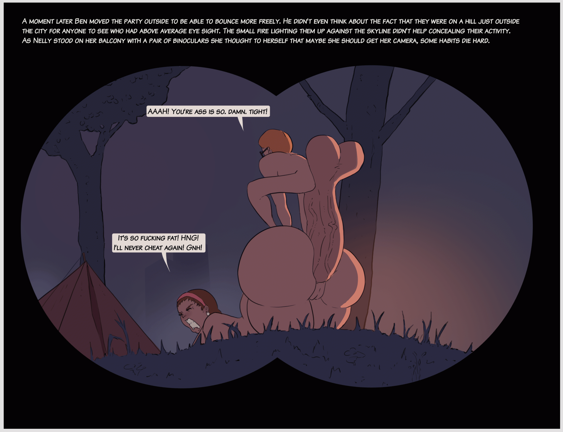 Camping With Miss Thicce american dad comic porn8