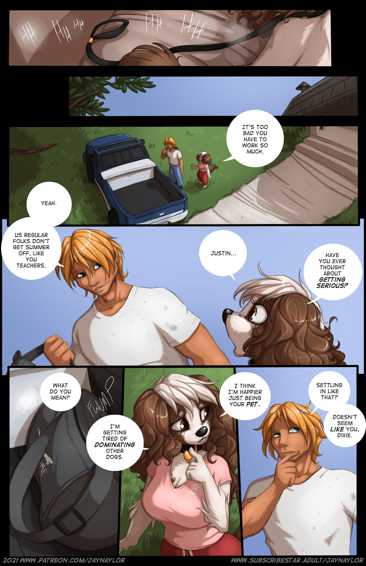 Chasing Justin A Lumpkinville Story w Extras comic porn artist Jay Naylor4