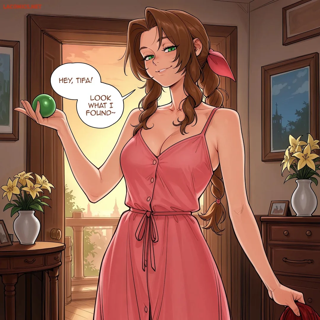Enjoyerart – Tifa Lockhart x Aerith Gainsborough2