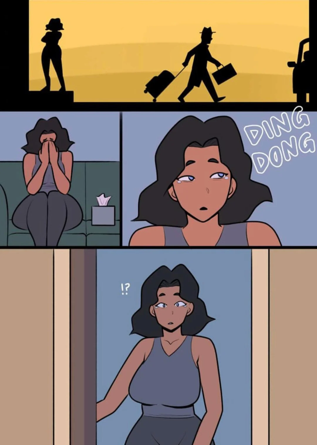 Helping his aunt out Porn Comic