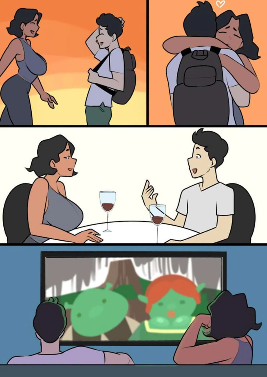 Helping his aunt out Porn Comic2