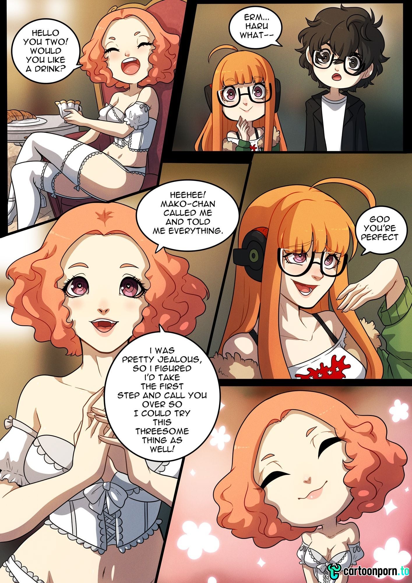 Love Navi Persona Kinkymation Cartoon Porn Comics5